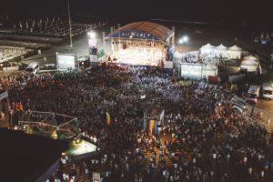 panoramica del Festival del Sole di Riccione